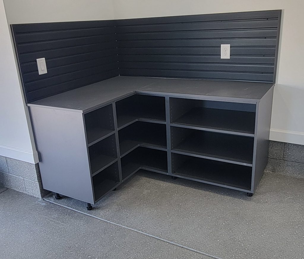 Diamond Grey Garage Shelving Unit
