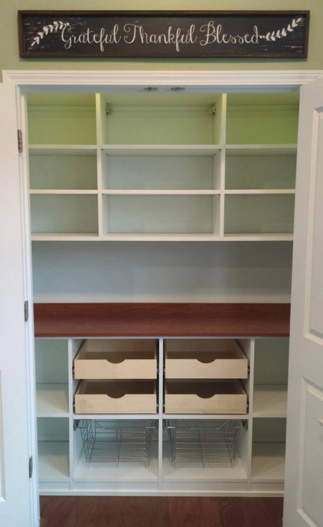 Pantry Summer Flame Pull out Baskets & Drawers