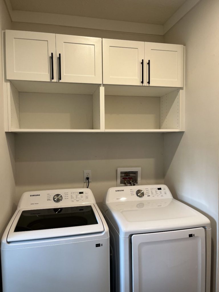 Shaker Cabinets with Storage Room min