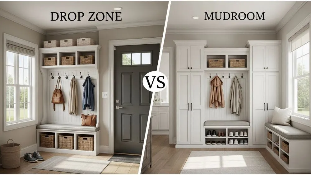 Drop zone vs mudroom comparison for Conway SC homeowners thumbnail